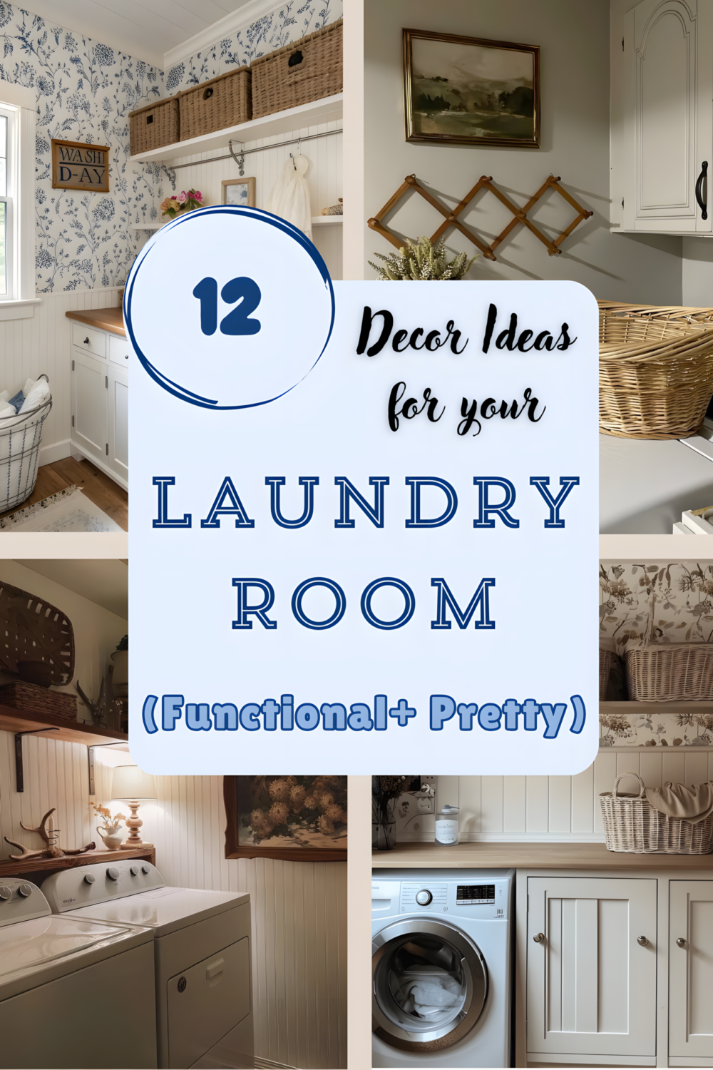 Fresh Look at 12 Farmhouse Laundry Room Ideas For Small Spaces Functional